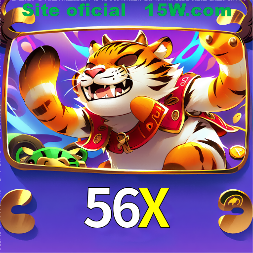 Imagem promocional da 56X mostrando a plataforma e suas vantagens